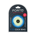 Forto F-33 Liquid Silicone Cockring Small Glow by Forto