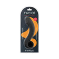 Forto F-19 Silicone Anal Plug Black by Forto