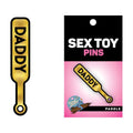 Sex Toy Pin Daddy Paddle by Wood Rocket