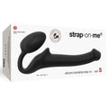 Strap-On-Me Semi-Realistic Bendable Silicone Strap-On Black S by Lovely Planet