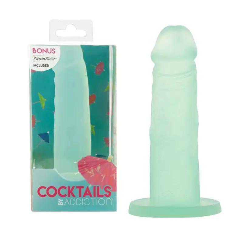 Addiction Cocktails Silicone Mint Mojito W/Power Bullet by BMS