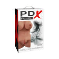 PDX Plus Perfect DD's Dual Entry Masturbator Tan by PDX Brands