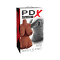 PDX Plus Perfect 10 Torso Dual Entry Masturbator Brown by PDX Brands