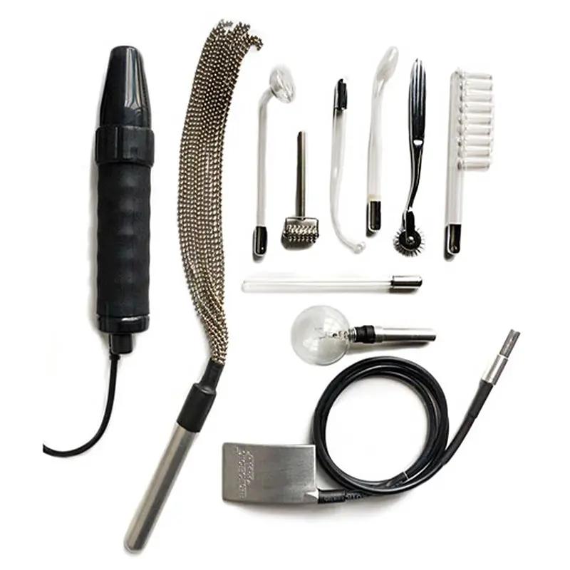Kinklab Agent Noir Neon Wand Electrosex Kit by Stockroom