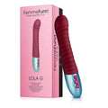 FemmeFunn Lola G Rechargeable Silicone G-Spot Vibrator Maroon by FemmeFunn