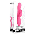 Evolved Bunny Kisses Rechargeable Silicone Rabbit Vibrator Pink by Evolved