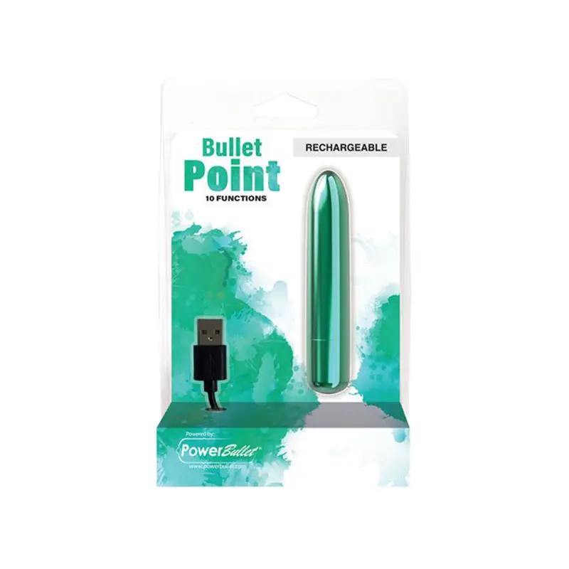 Power Bullet Point Rechargeable - Teal by BMS