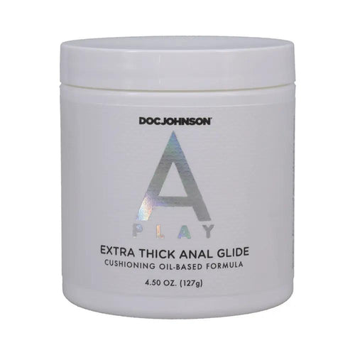 A-Play Extra-Thick Anal Glide Cushioning Oil-Based Formula 4.5 oz. by Doc Johnson