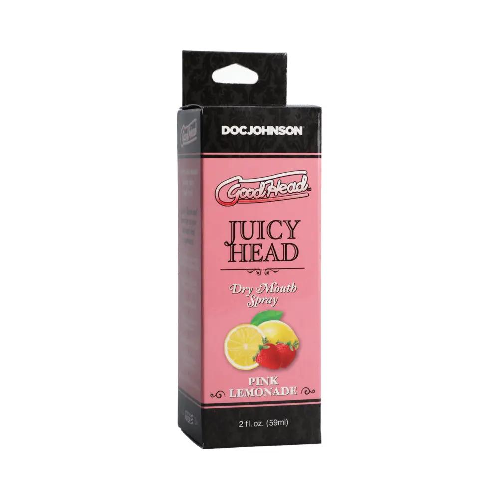 GoodHead Juicy Head Dry Mouth Spray Pink Lemonade 2 fl. oz. by Doc Johnson