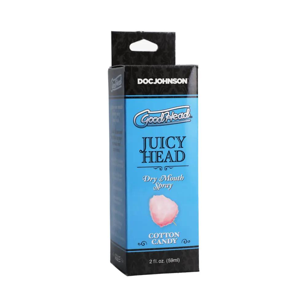 GoodHead Juicy Head Dry Mouth Spray Cotton Candy 2 fl. oz. by Doc Johnson