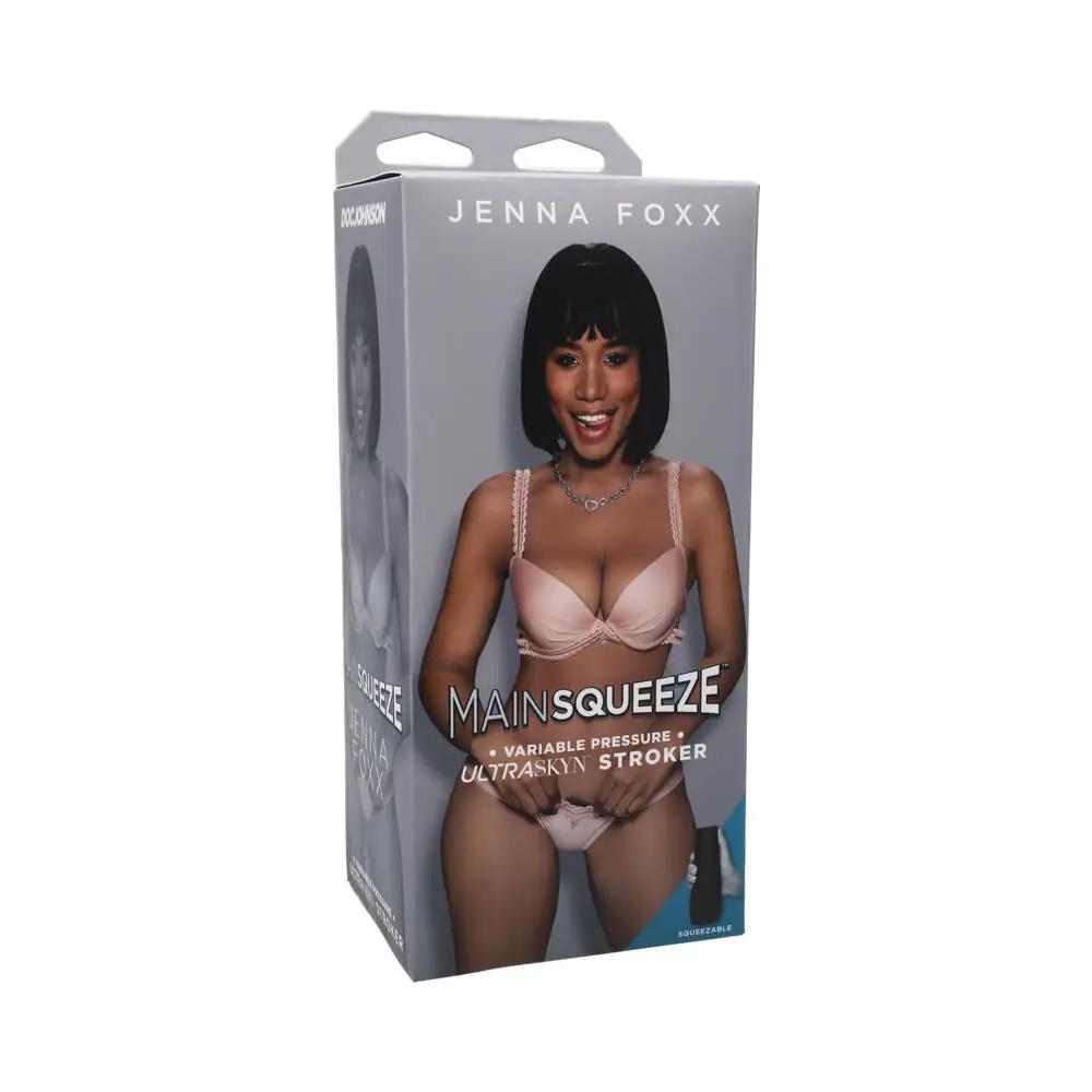 Main Squeeze Jenna Foxx ULTRASKYN Stroker - Pussy - Chocolate by Doc Johnson