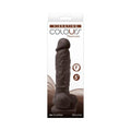 Colours Pleasures 5 in. Vibrating Dildo Dark Brown by NS Novelties