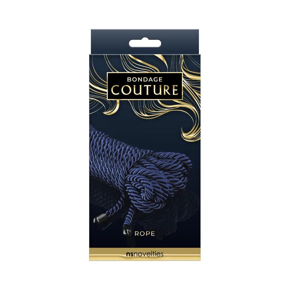 Bondage Couture Rope 25 ' Blue by NS Novelties