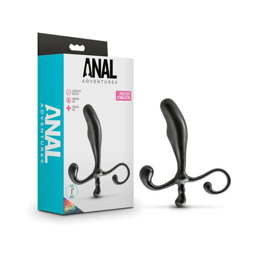 Anal Adventures Prostate Stimulator Black by Blush
