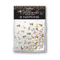 Glitterati Penis Party Paper Napkins 8-Pack by Little Genie