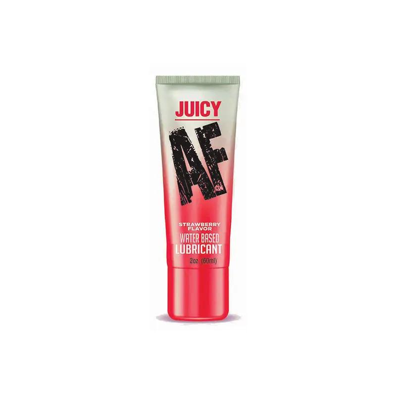 Juicy AF Water-Based Lubricant Strawberry 2 oz. by Little Genie