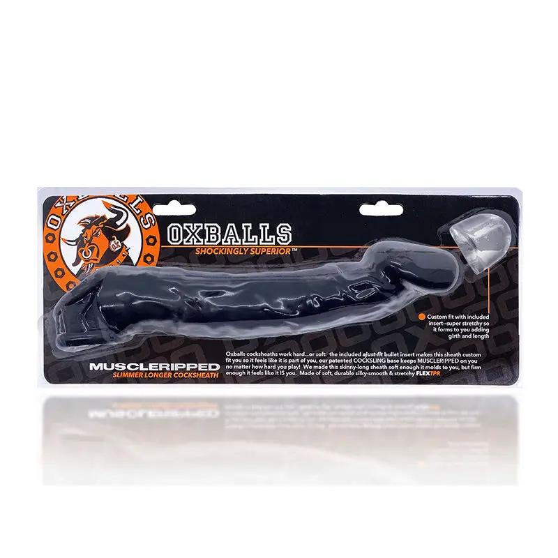 Oxballs Muscle Ripped Cocksheath Black by Oxballs