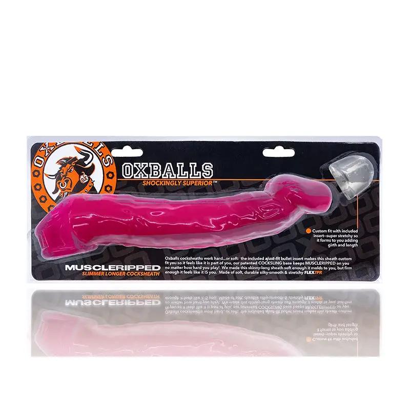 Oxballs Muscle Ripped Cocksheath Hot Pink by Oxballs