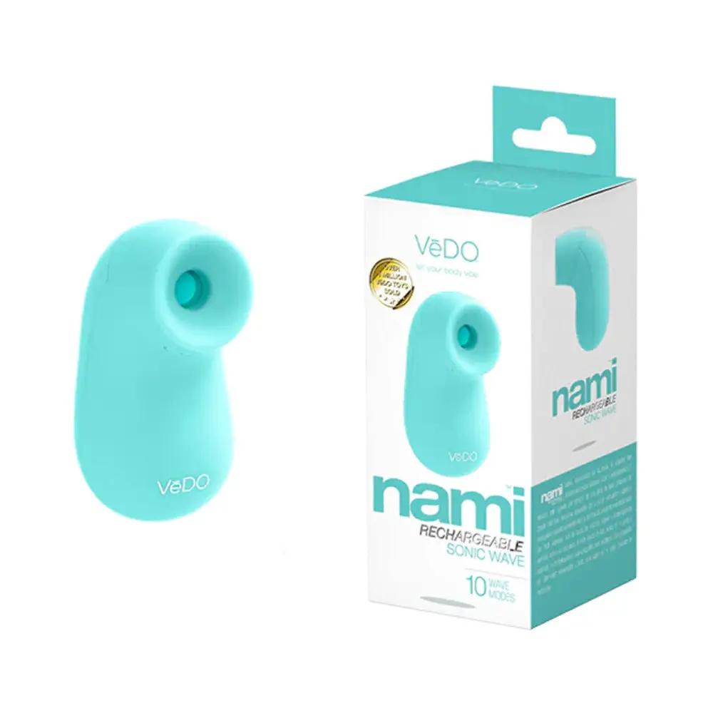 Vedo Nami Rechargeable Sonic Vibe Tease Me Turquoise by VeDO