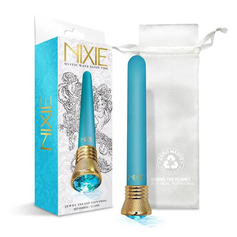 Nixie Mystic Wave Satin Classic Vibe - Aquamarine by Global Novelties
