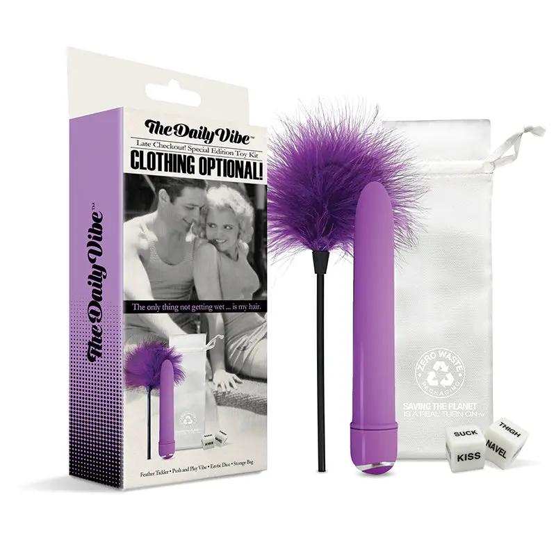 The Daily Vibe Special Edition Toy Kit - Clothing Optional by Global Novelties