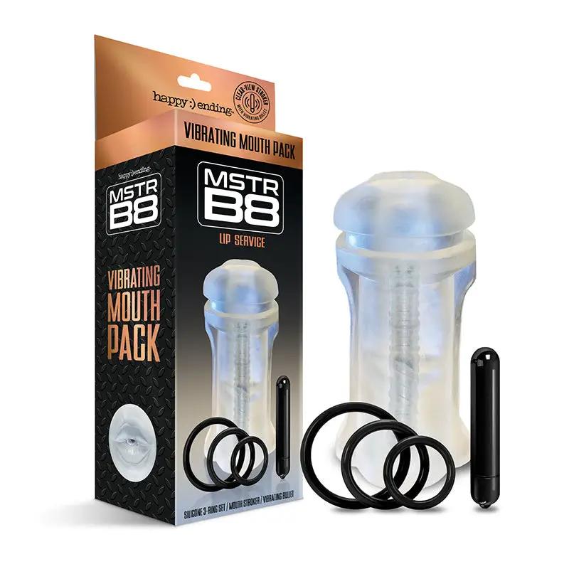 Happy Ending Mstr B8 Vibrating Oral Pack - Lip Service by Global Novelties