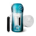 Happy Ending Vibrating, Self-Lubricating Shower Stroker - Mouth by Global Novelties