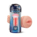 Happy Ending Self-Lubricating Shower Stroker - Mouth by Global Novelties