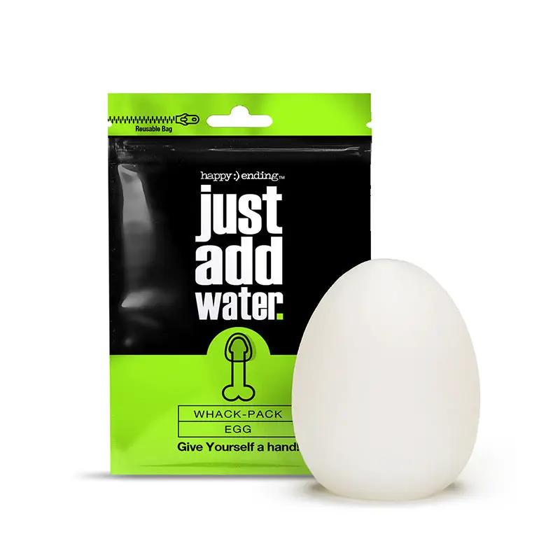 Happy Ending Just Add Water Self-Lubricating Whack Pack - Egg by Global Novelties