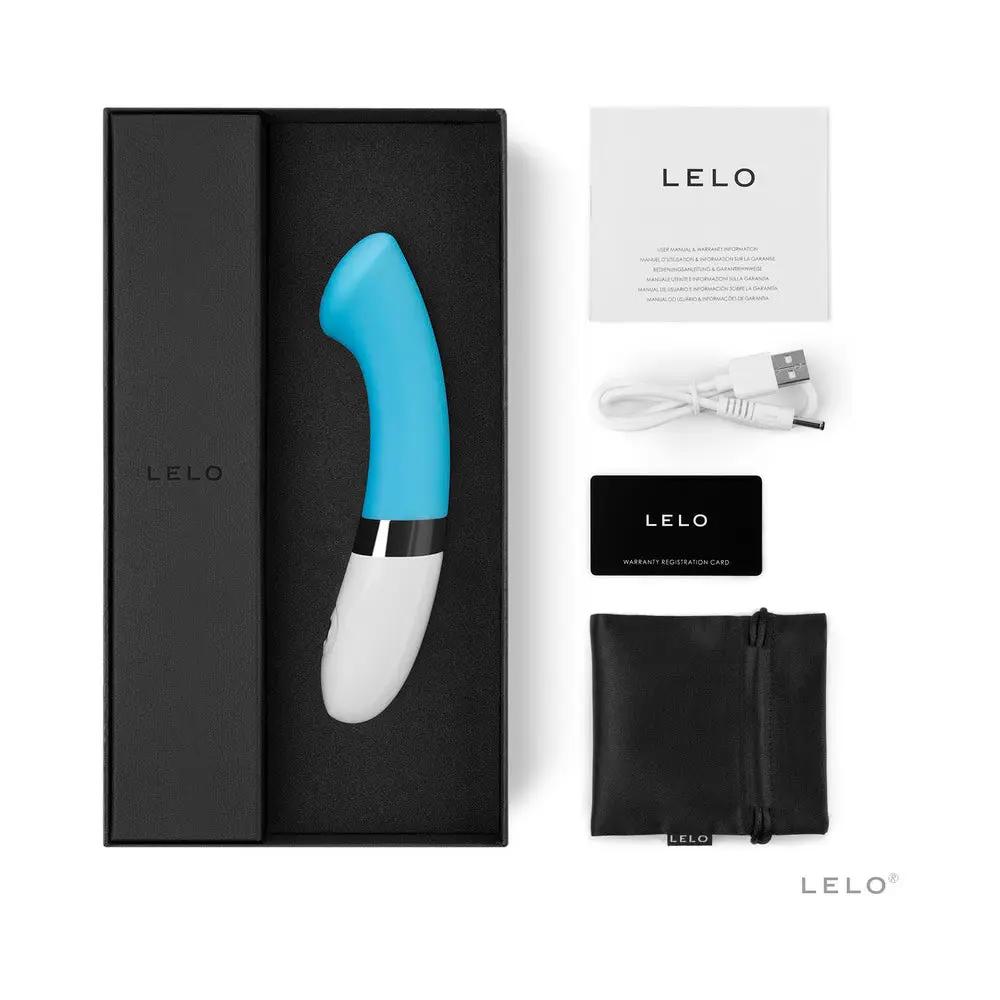 LELO GIGI 2 Rechargeable G-Spot Vibrator Turquoise Blue by LELO
