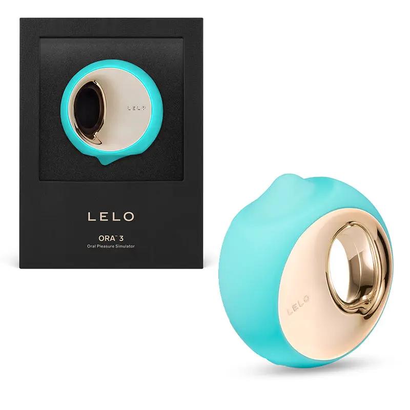 LELO ORA 3 Rechargeable Clitoral Stimulator Aqua by LELO