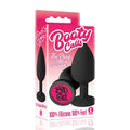 The 9's Booty Calls Silicone Butt Plug Black Bad Girl by Icon Brands