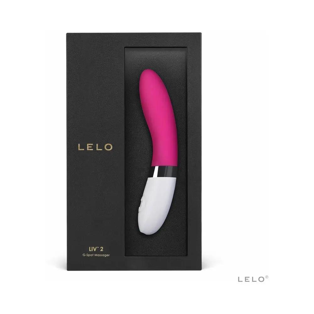 LELO LIV 2 Rechargeable G-Spot Vibrator Cerise by LELO