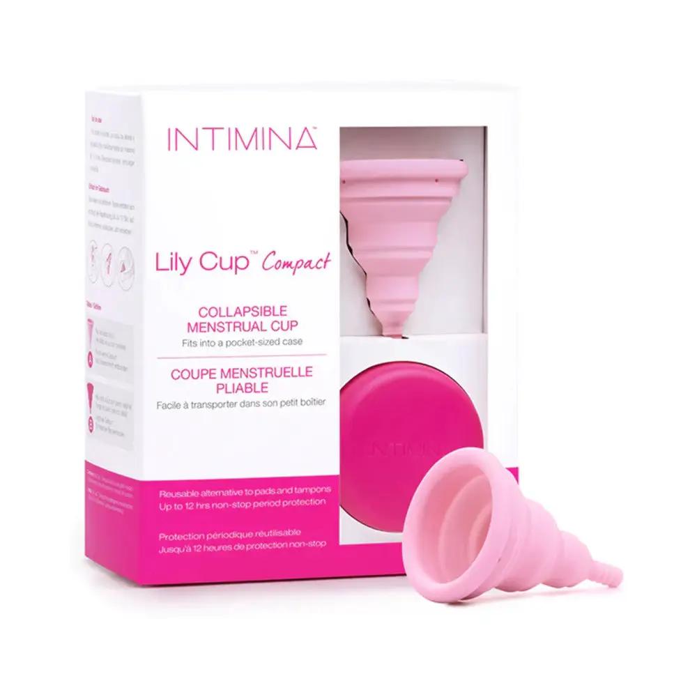 INTIMINA Lily Cup Compact Collapsible Menstrual Cup Size A by LELO