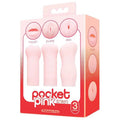 The 9's Pocket Pink Mini Masturbator Trio by Icon Brands