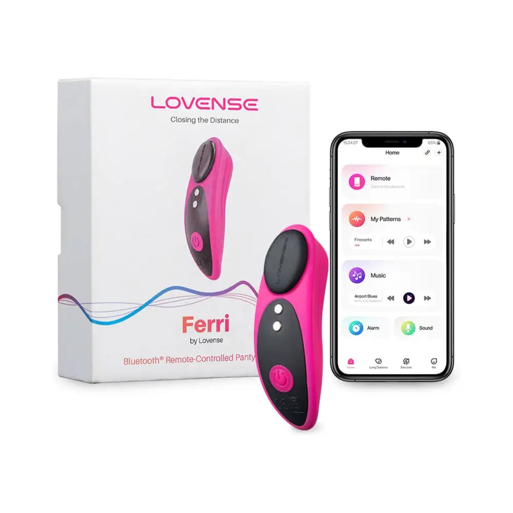 Lovense Ferri Bluetooth Remote-Controlled Panty Vibrator by Lovense