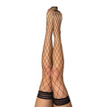 Kixies Michelle Large Net Fishnet Thigh-High Size A by Kixies