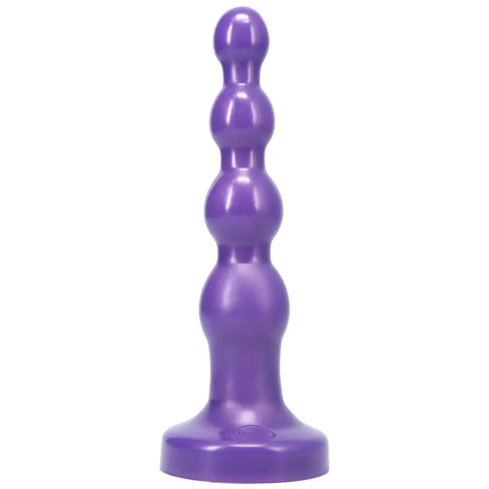 Tantus Ripple Large Beaded Anal Plug Midnight Purple by Tantus