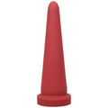 Tantus Cone Small Dildo Ruby (Box) by Tantus