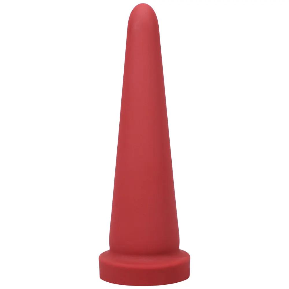 Tantus Cone Small Dildo Ruby (Box) by Tantus