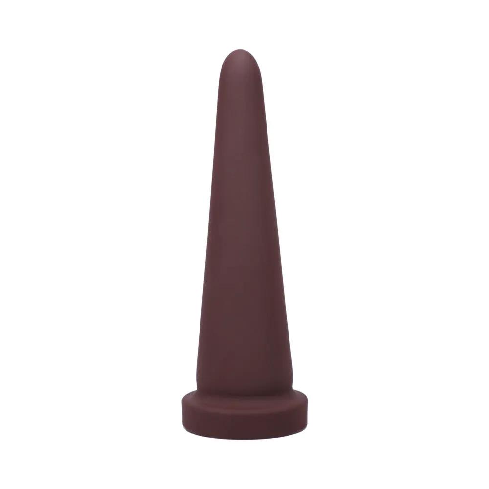 Tantus Cone Small Firm Dildo Garnet (Box) by Tantus