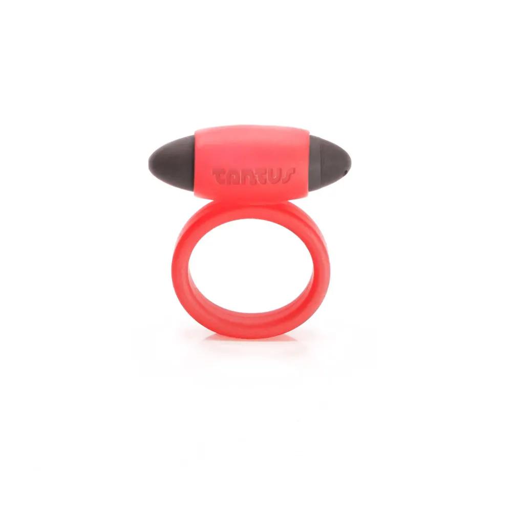 Tantus Super Soft Vibrating Cockring Red by Tantus