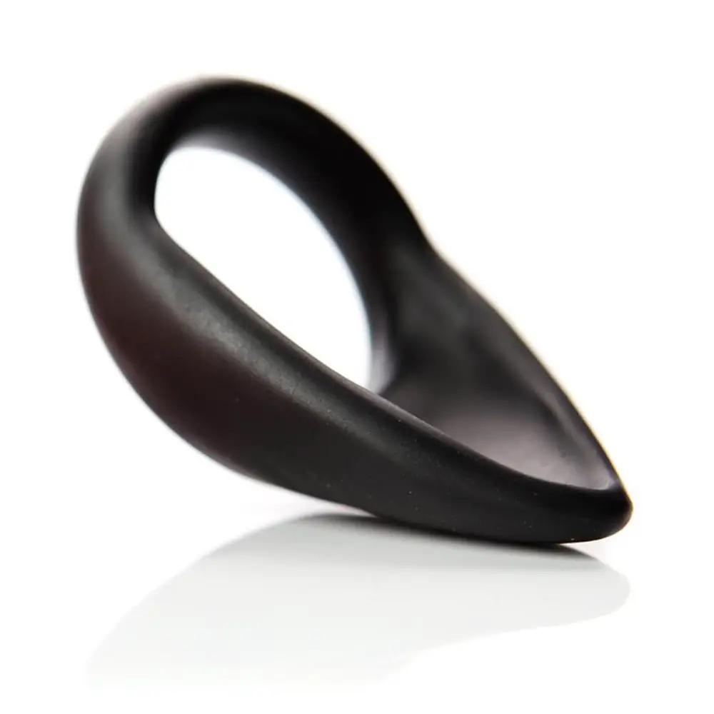 Tantus Cock Sling Teardrop 1.75 in. Black (Bag) by Tantus