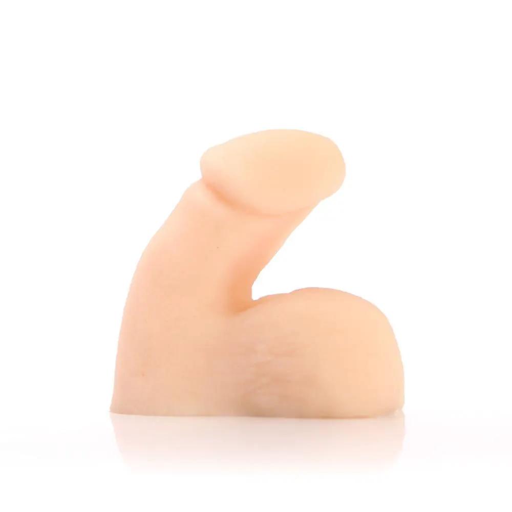 Tantus On the Go Silicone Packer Warm Ivory (Bag) by Tantus