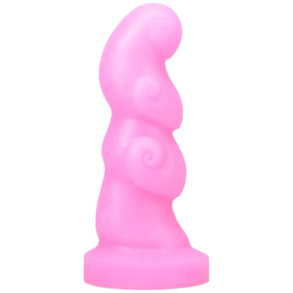 Tantus Hookah Textured Dildo Bubble Gum (Bag) by Tantus