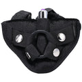 Tantus Velvet Vibrating Strap-On Harness Onyx by Tantus