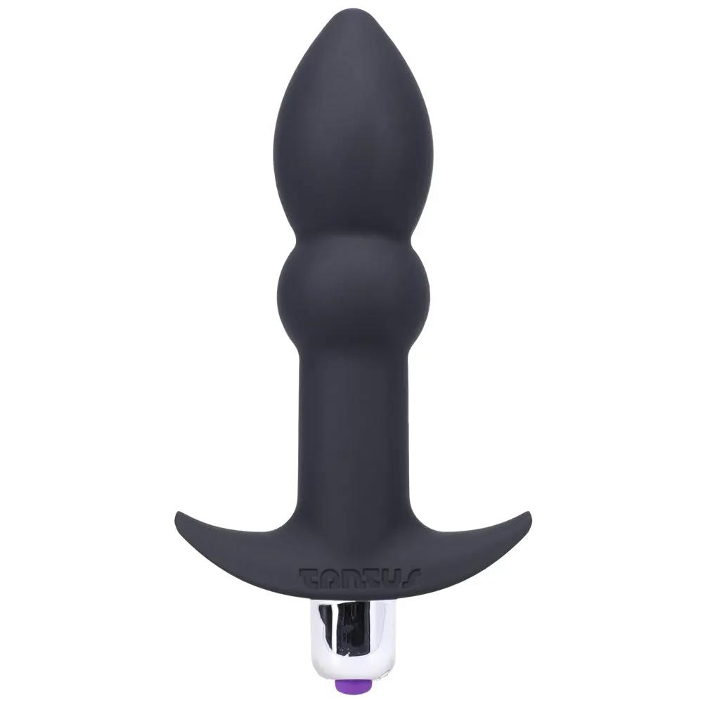 Tantus Perfect Plug Plus Vibrating Anal Plug Onyx by Tantus