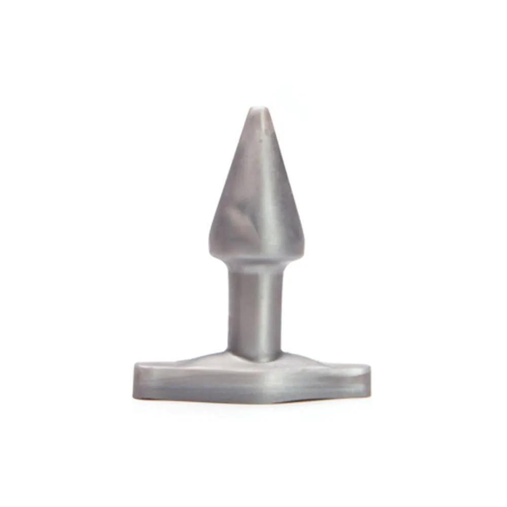 Tantus Stud Plug Anal Plug Silver by Tantus