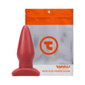 Tantus Ringo Anal Plug Crimson (Bag) by Tantus