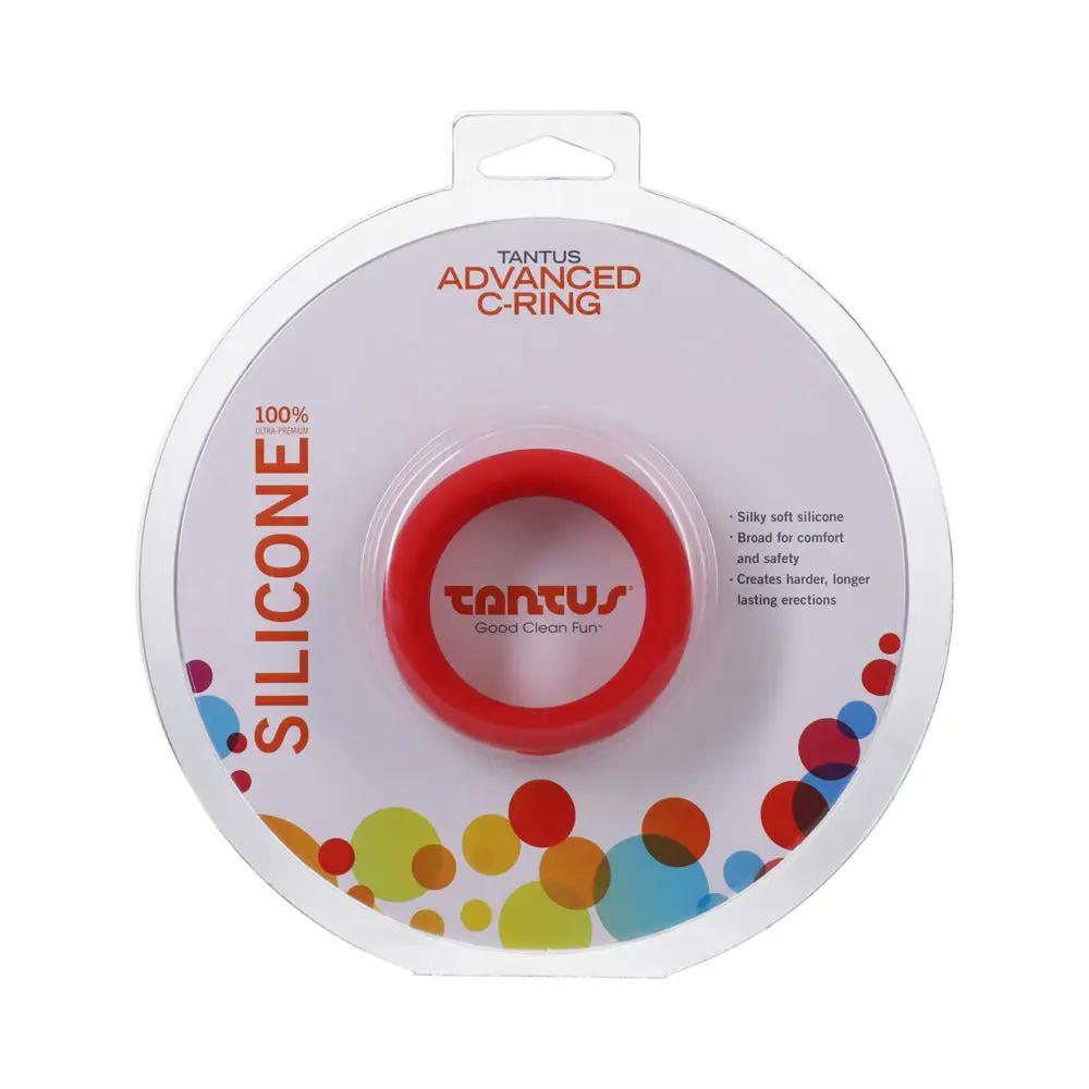 Tantus Advanced C-Ring 1.75 in. Crimson by Tantus